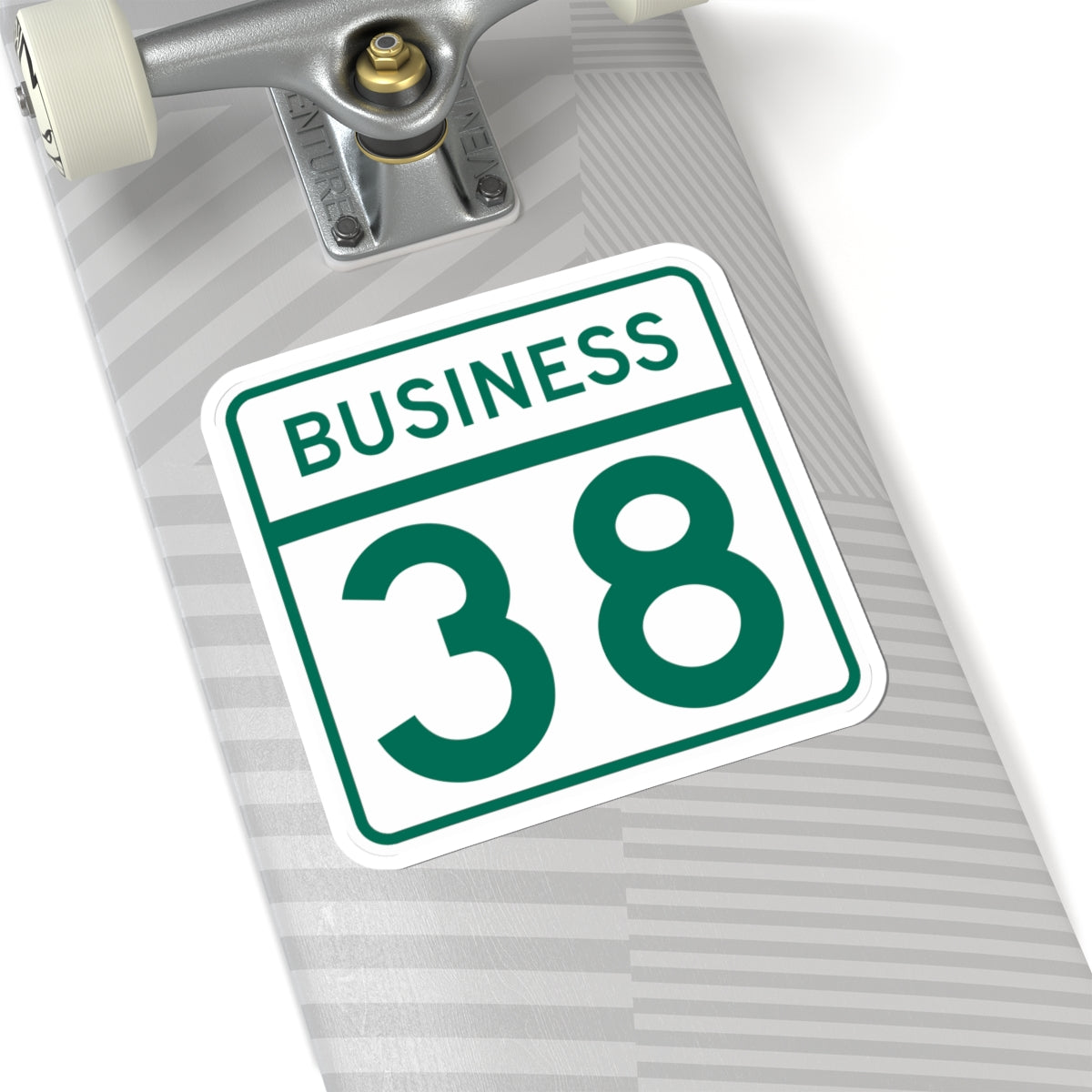 MD Route 38 Business (Maryland) (Road Sign) STICKER Vinyl Kiss-Cut Decal