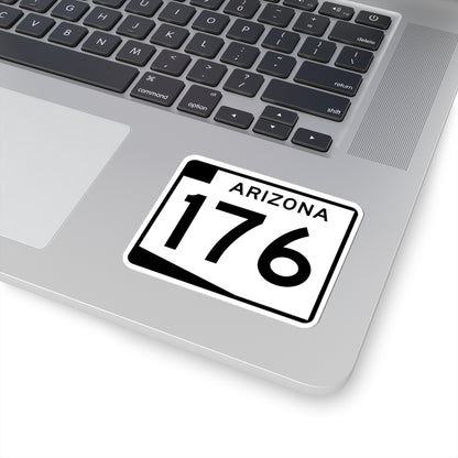 Arizona 176 (Arizona) (Road Sign) STICKER Vinyl Kiss-Cut Decal