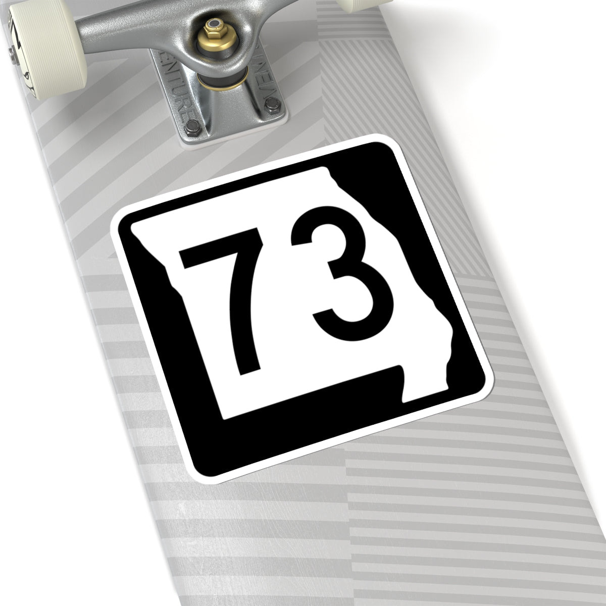 MO-73 (Missouri) (Road Sign) STICKER Vinyl Kiss-Cut Decal