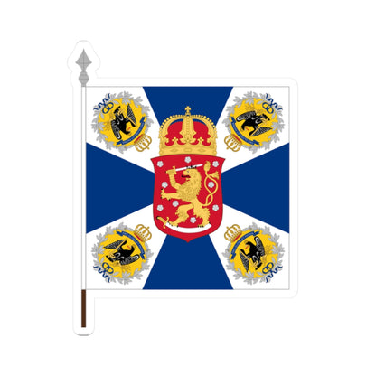 Jääkärilippu (Finland) STICKER Vinyl Kiss-Cut Decal