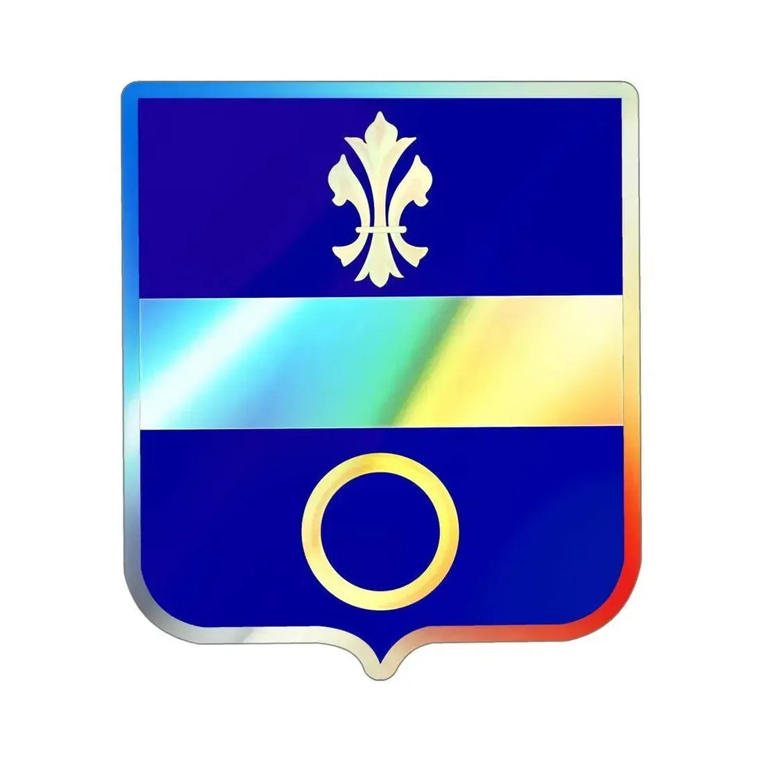 365 Infantry Regiment 2 (U.S. Army) Holographic STICKER Die-Cut Vinyl Decal 5 Inch Holographic - The Sticker Space