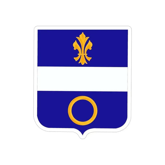 365 Infantry Regiment 2 (U.S. Army) REVERSE PRINT Transparent Die-Cut STICKER 6 Inch Die-Cut Transparent - The Sticker Space