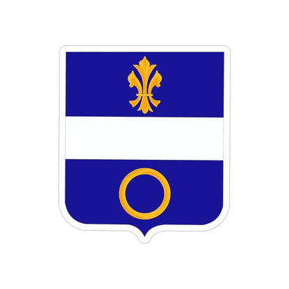 365 Infantry Regiment 2 (U.S. Army) REVERSE PRINT Transparent Die-Cut STICKER - The Sticker Space