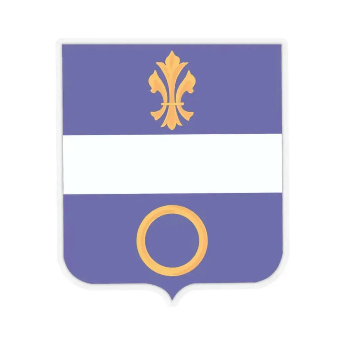 365 Infantry Regiment 2 (U.S. Army) STICKER Vinyl Kiss-Cut Decal 2 Inch Transparent - The Sticker Space