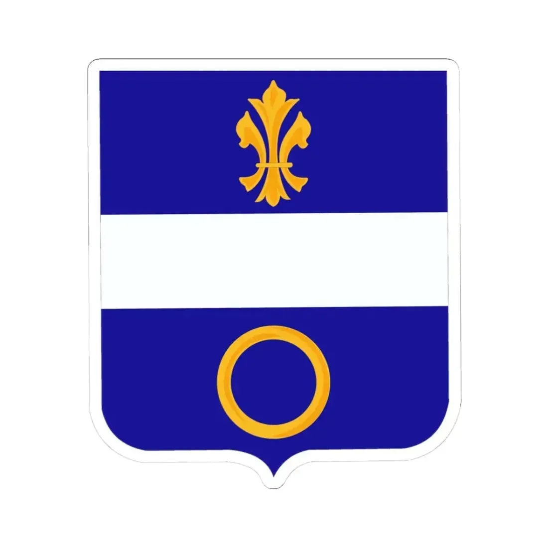 365 Infantry Regiment 2 (U.S. Army) STICKER Vinyl Kiss-Cut Decal 3 Inch White - The Sticker Space