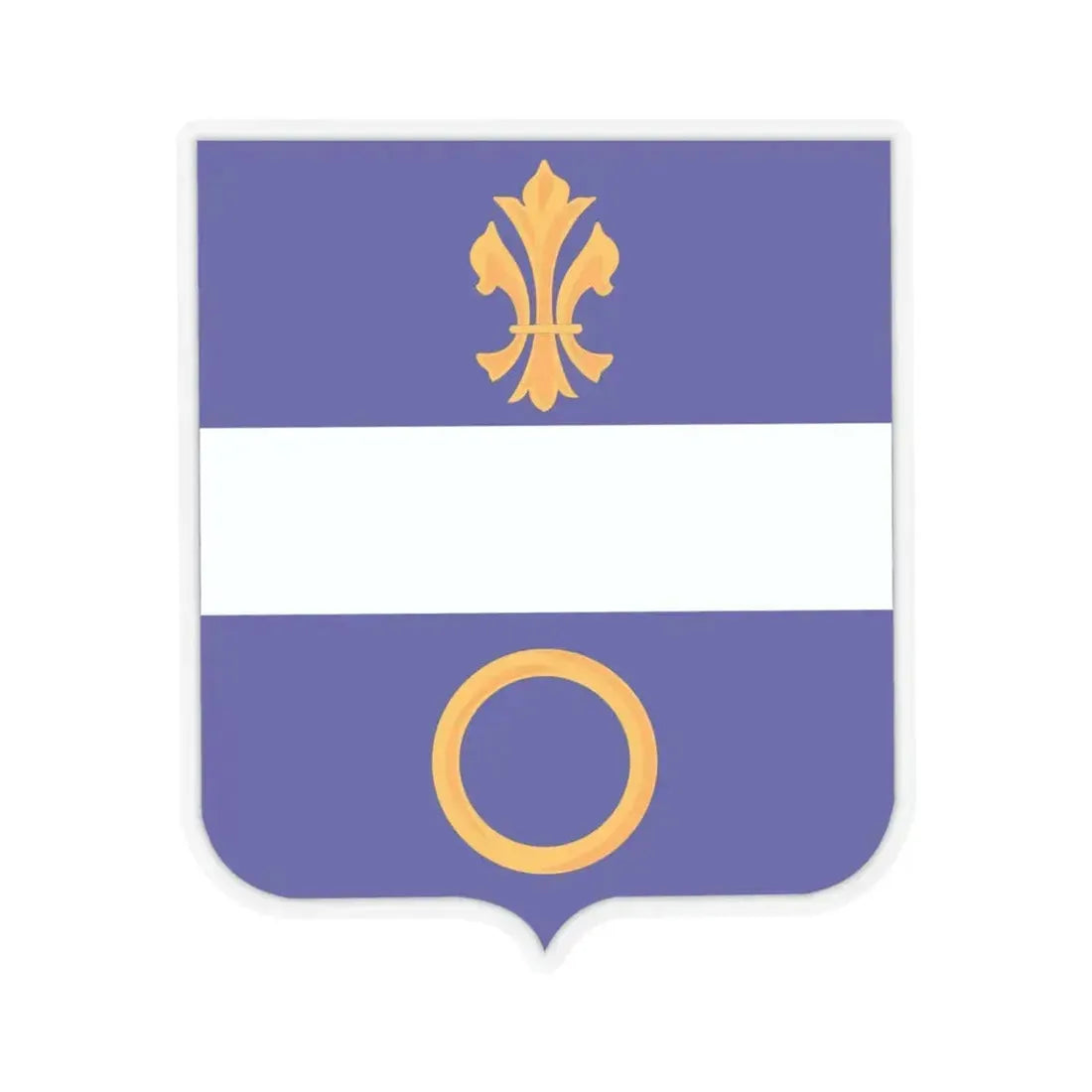 365 Infantry Regiment 2 (U.S. Army) STICKER Vinyl Kiss-Cut Decal 4 Inch Transparent - The Sticker Space