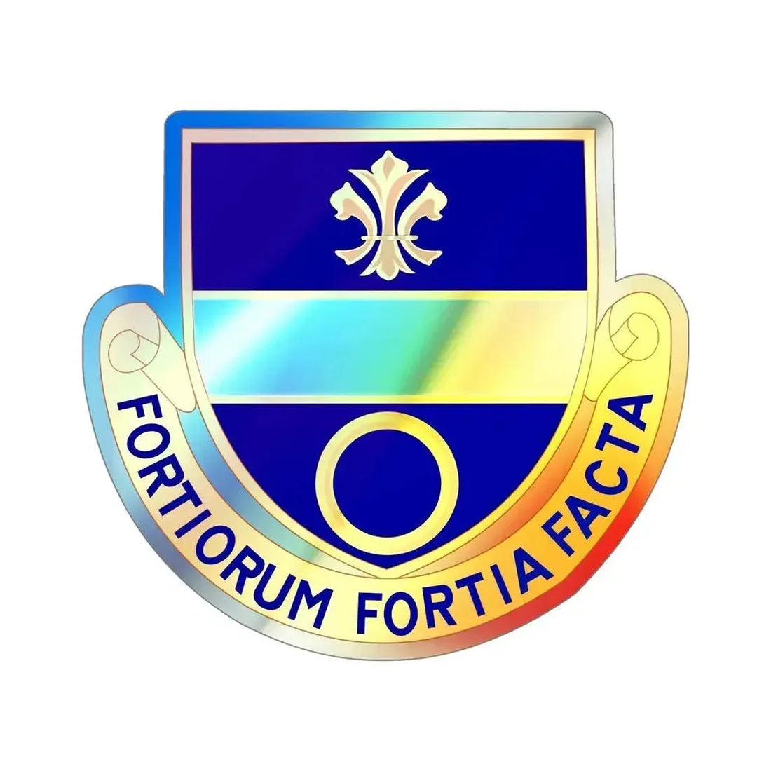 365 Infantry Regiment (U.S. Army) Holographic STICKER Die-Cut Vinyl Decal 5 Inch Holographic - The Sticker Space