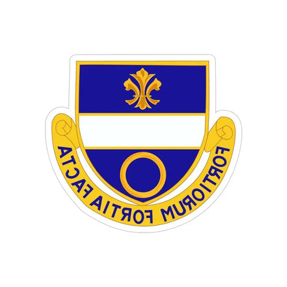 365 Infantry Regiment (U.S. Army) REVERSE PRINT Transparent Die-Cut STICKER - The Sticker Space