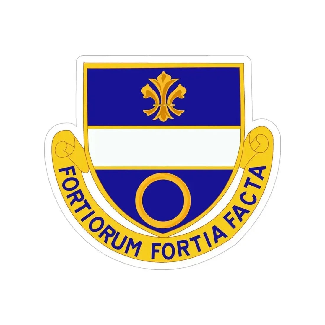 365 Infantry Regiment (U.S. Army) Transparent STICKER Die-Cut Vinyl Decal 5 Inch - The Sticker Space