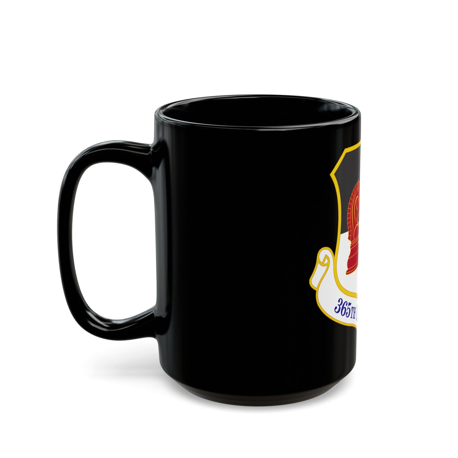 365 Intelligence Surveillance and Reconnaissance Group ACC (U.S. Air Force) Black Coffee Mug-The Sticker Space