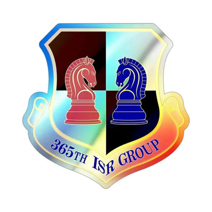 365 Intelligence Surveillance and Reconnaissance Group ACC (U.S. Air Force) Holographic STICKER Die-Cut Vinyl Decal 3 Inch Holographic - The Sticker Space