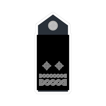 Naramenica službene odore pukovnika HRZ i PZO (Croatia) (Military Rank) STICKER Vinyl Kiss-Cut Decal