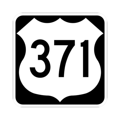 US 371 MN 1961 (Minnesota) (Road Sign) STICKER Vinyl Kiss-Cut Decal