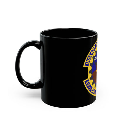 366 Civil Engineer Squadron ACC (U.S. Air Force) Black Coffee Mug-The Sticker Space