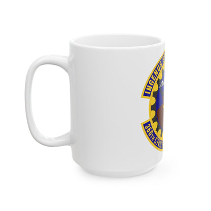 366 Civil Engineer Squadron ACC (U.S. Air Force) White Coffee Mug-The Sticker Space