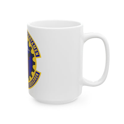 366 Civil Engineer Squadron ACC (U.S. Air Force) White Coffee Mug-The Sticker Space