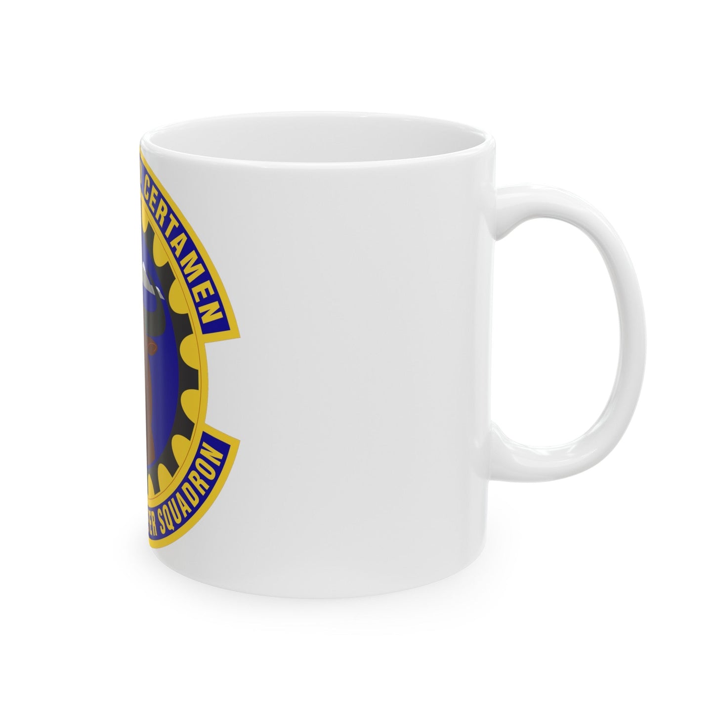 366 Civil Engineer Squadron ACC (U.S. Air Force) White Coffee Mug-The Sticker Space