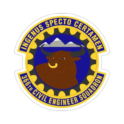 366 Civil Engineer Squadron ACC (U.S. Air Force) STICKER Vinyl Die-Cut Decal - The Sticker Space