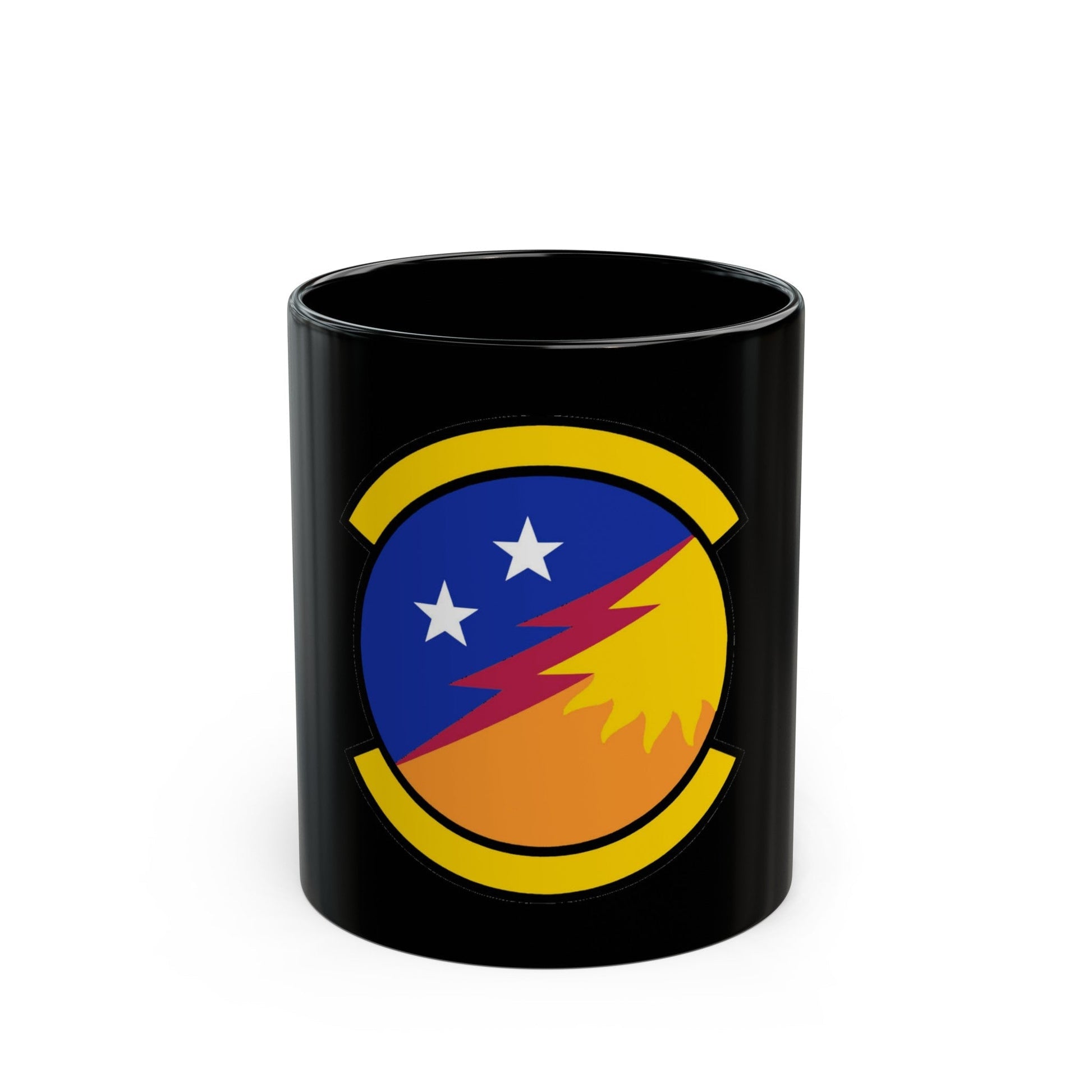 366 Communications Squadron ACC (U.S. Air Force) Black Coffee Mug-11oz-The Sticker Space