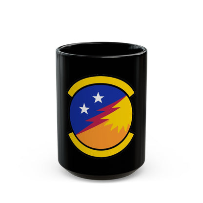 366 Communications Squadron ACC (U.S. Air Force) Black Coffee Mug-15oz-The Sticker Space