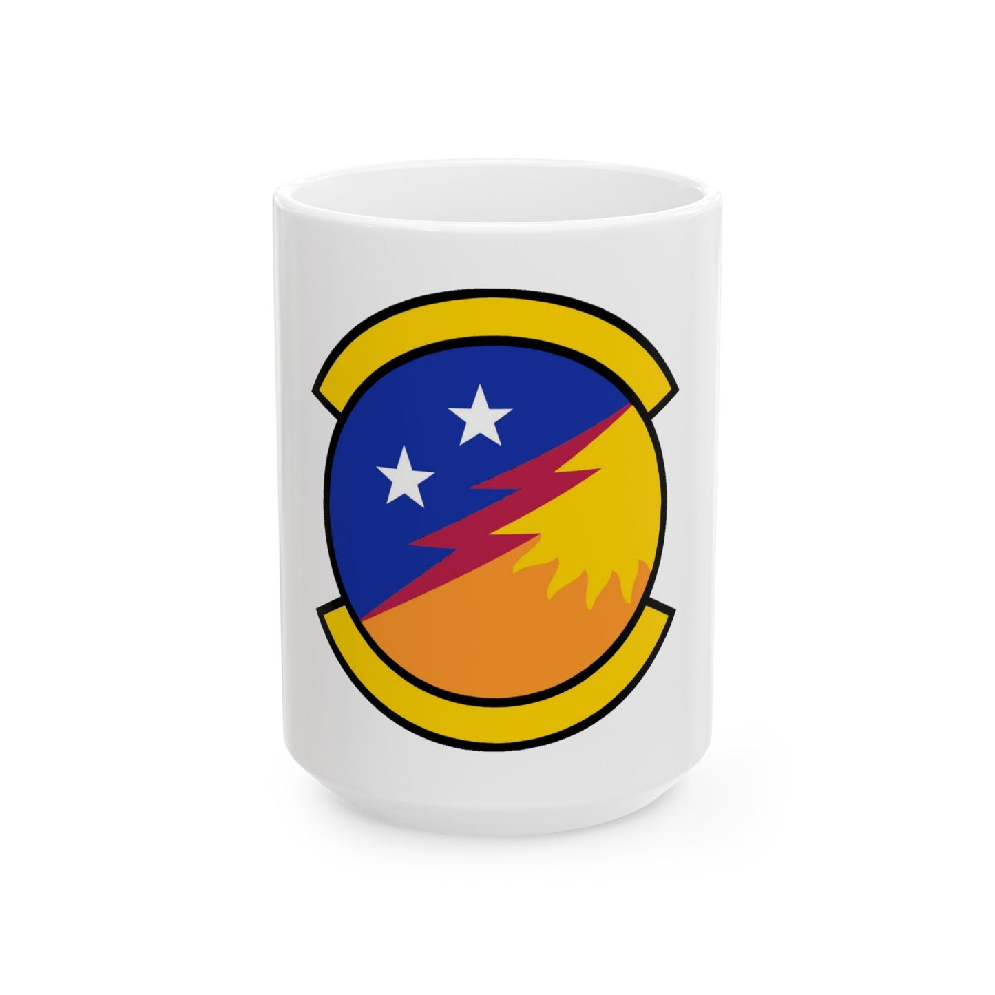 366 Communications Squadron ACC (U.S. Air Force) White Coffee Mug-15oz-The Sticker Space