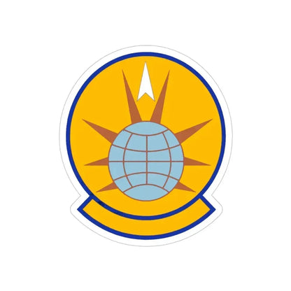 366 Force Support Squadron ACC (U.S. Air Force) REVERSE PRINT Transparent Die-Cut STICKER 5 Inch Die-Cut Transparent - The Sticker Space