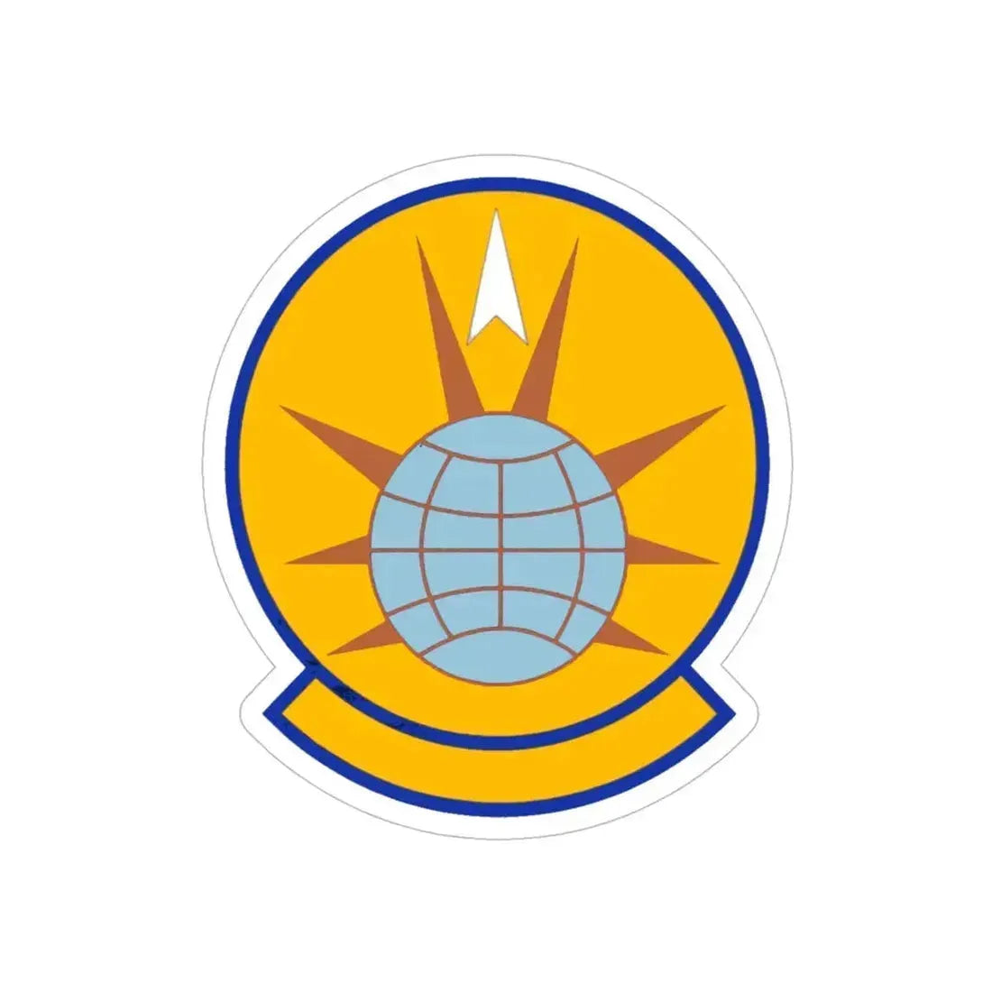 366 Force Support Squadron ACC (U.S. Air Force) REVERSE PRINT Transparent Die-Cut STICKER 6 Inch Die-Cut Transparent - The Sticker Space