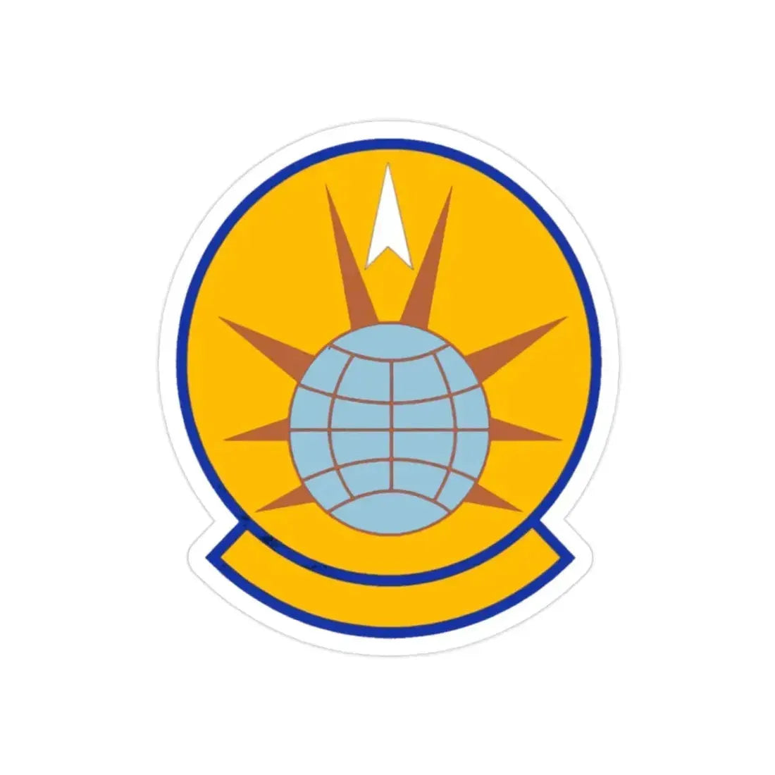 366 Force Support Squadron ACC (U.S. Air Force) REVERSE PRINT Transparent Die-Cut STICKER - The Sticker Space