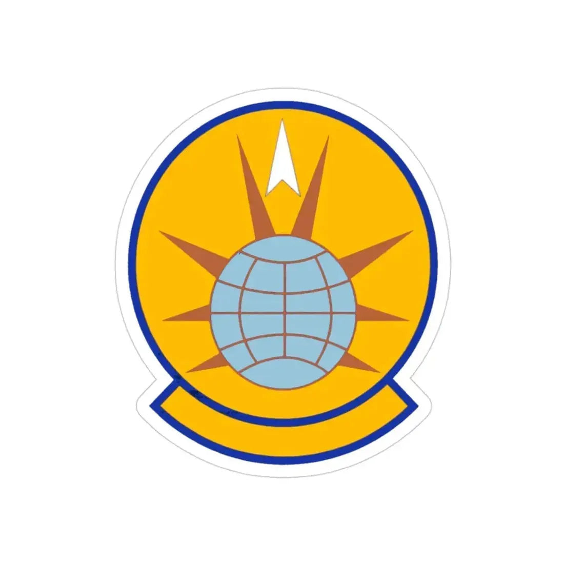 366 Force Support Squadron ACC (U.S. Air Force) REVERSE PRINT Transparent Die-Cut STICKER - The Sticker Space