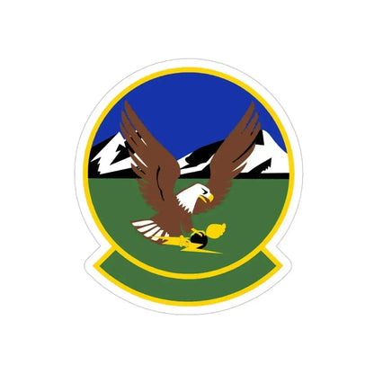 366 Maintenance Squadron ACC (U.S. Air Force) REVERSE PRINT Transparent Die-Cut STICKER 6 Inch Die-Cut Transparent - The Sticker Space