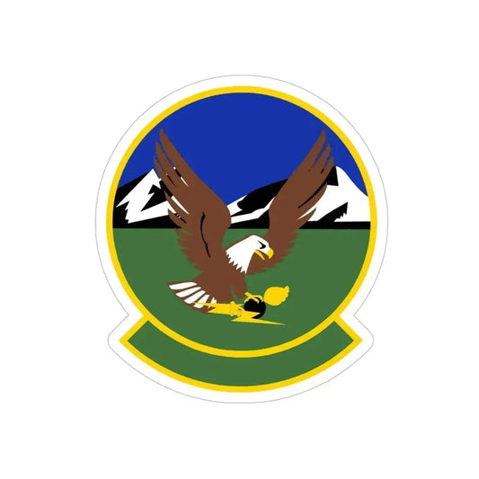 366 Maintenance Squadron ACC (U.S. Air Force) REVERSE PRINT Transparent Die-Cut STICKER 6 Inch Die-Cut Transparent - The Sticker Space