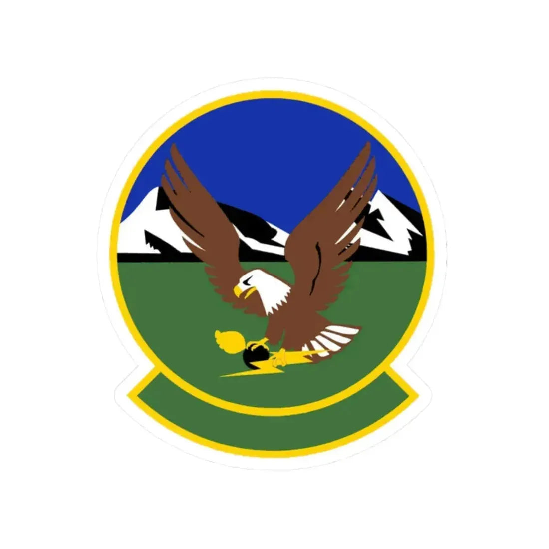 366 Maintenance Squadron ACC (U.S. Air Force) STICKER Vinyl Kiss-Cut Decal 2 Inch White - The Sticker Space