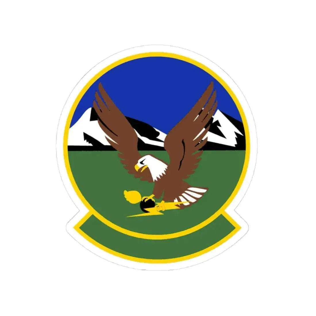 366 Maintenance Squadron ACC (U.S. Air Force) STICKER Vinyl Kiss-Cut Decal 3 Inch White - The Sticker Space