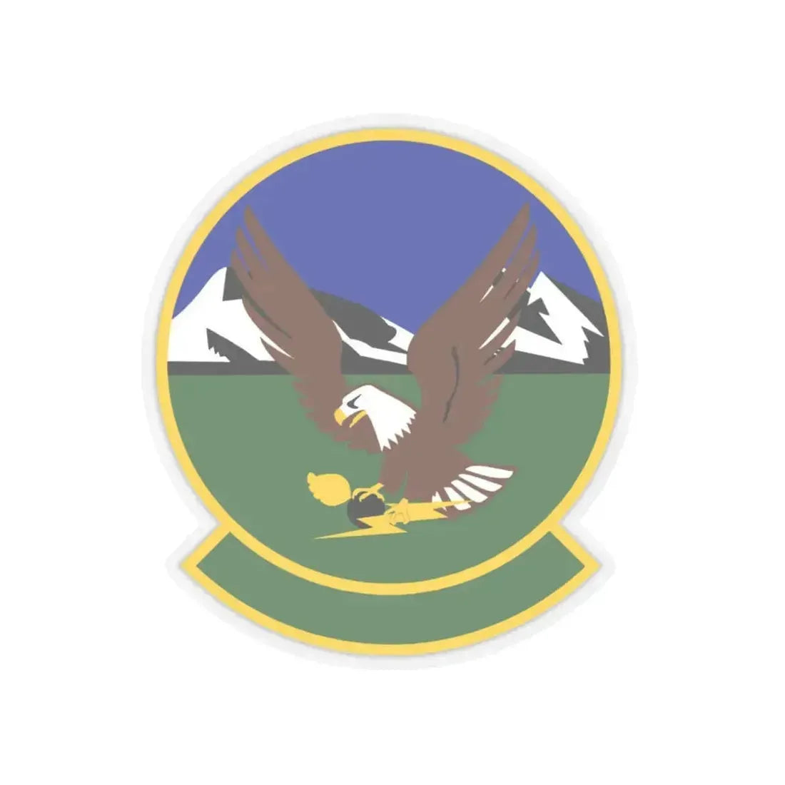 366 Maintenance Squadron ACC (U.S. Air Force) STICKER Vinyl Kiss-Cut Decal 4 Inch Transparent - The Sticker Space
