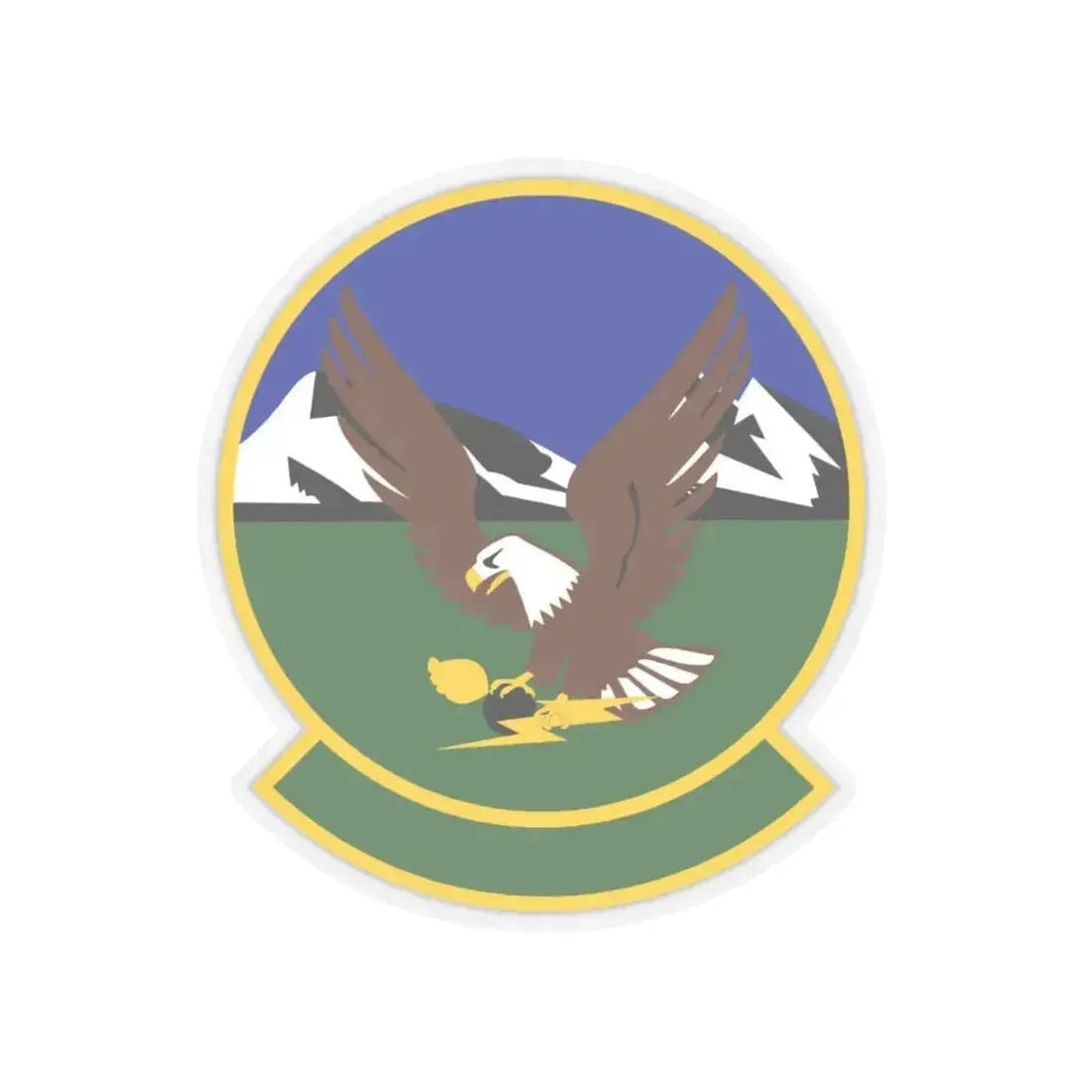 366 Maintenance Squadron ACC (U.S. Air Force) STICKER Vinyl Kiss-Cut Decal 6 Inch Transparent - The Sticker Space