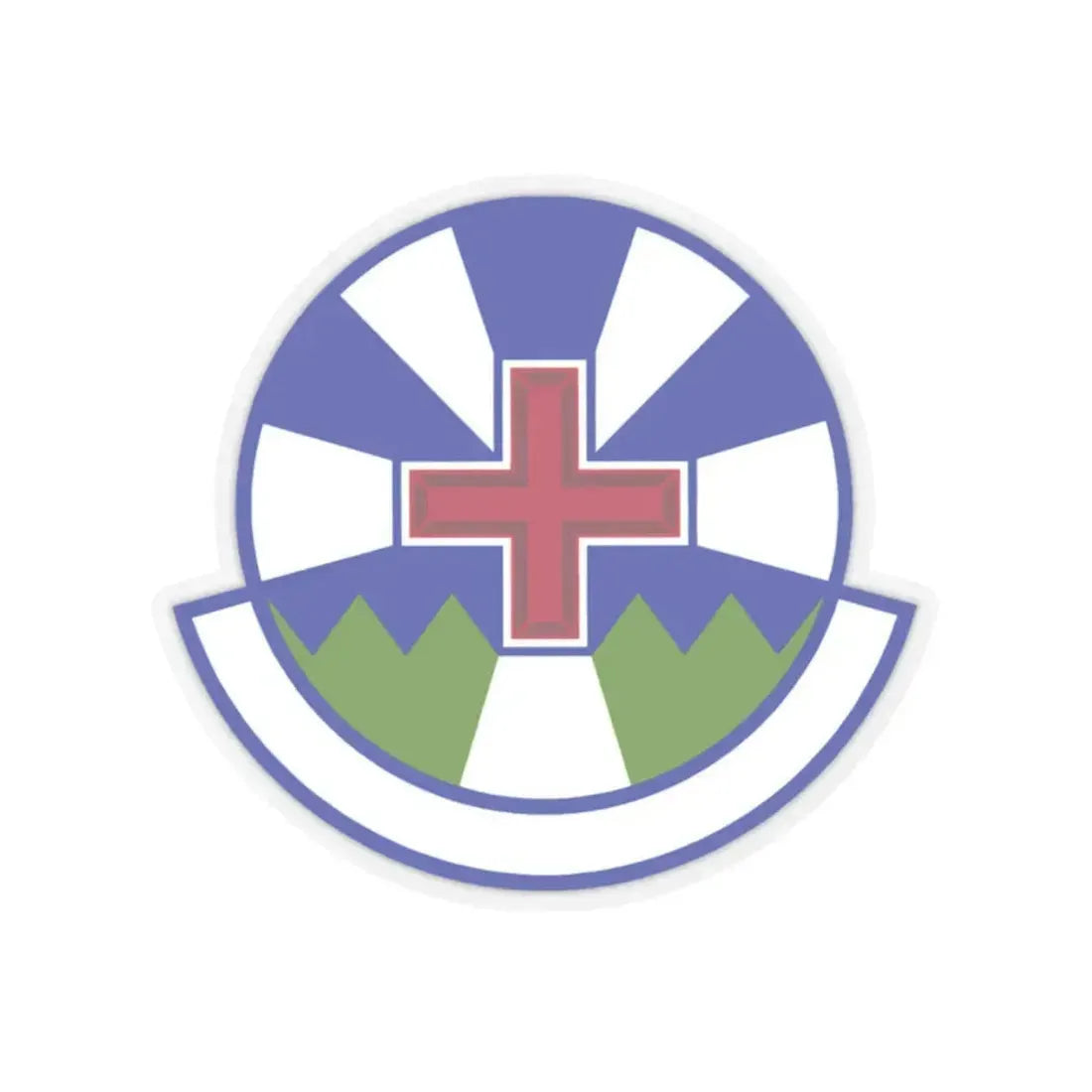 366 Operational Medical Readiness Squadron ACC (U.S. Air Force) STICKER Vinyl Kiss-Cut Decal 2 Inch Transparent - The Sticker Space