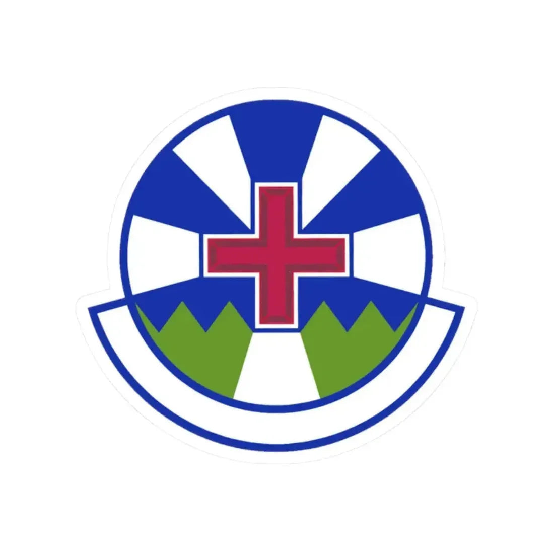 366 Operational Medical Readiness Squadron ACC (U.S. Air Force) STICKER Vinyl Kiss-Cut Decal 2 Inch White - The Sticker Space