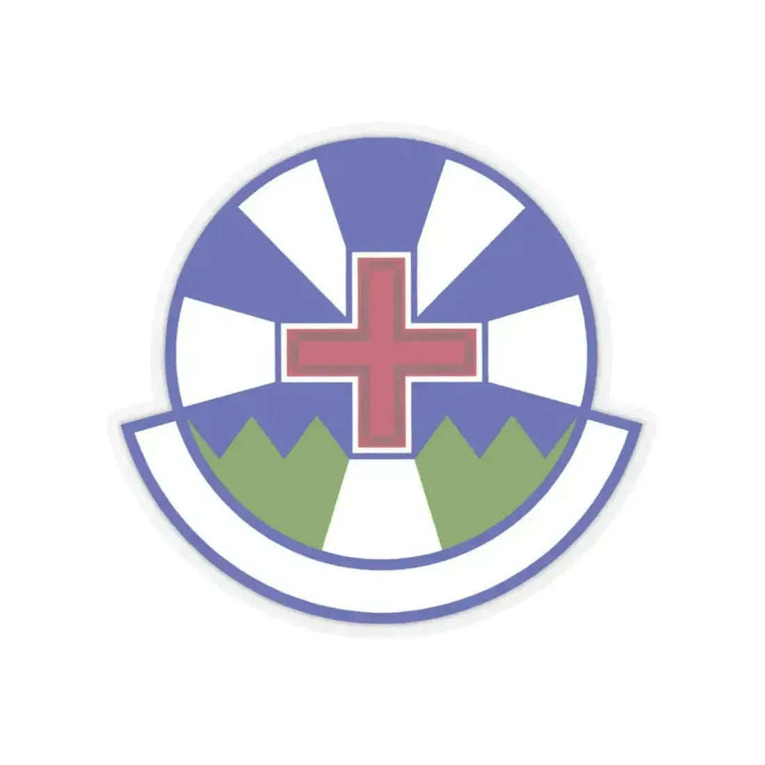 366 Operational Medical Readiness Squadron ACC (U.S. Air Force) STICKER Vinyl Kiss-Cut Decal 3 Inch Transparent - The Sticker Space