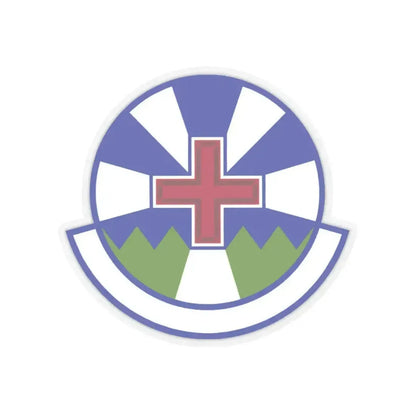 366 Operational Medical Readiness Squadron ACC (U.S. Air Force) STICKER Vinyl Kiss-Cut Decal 3 Inch Transparent - The Sticker Space