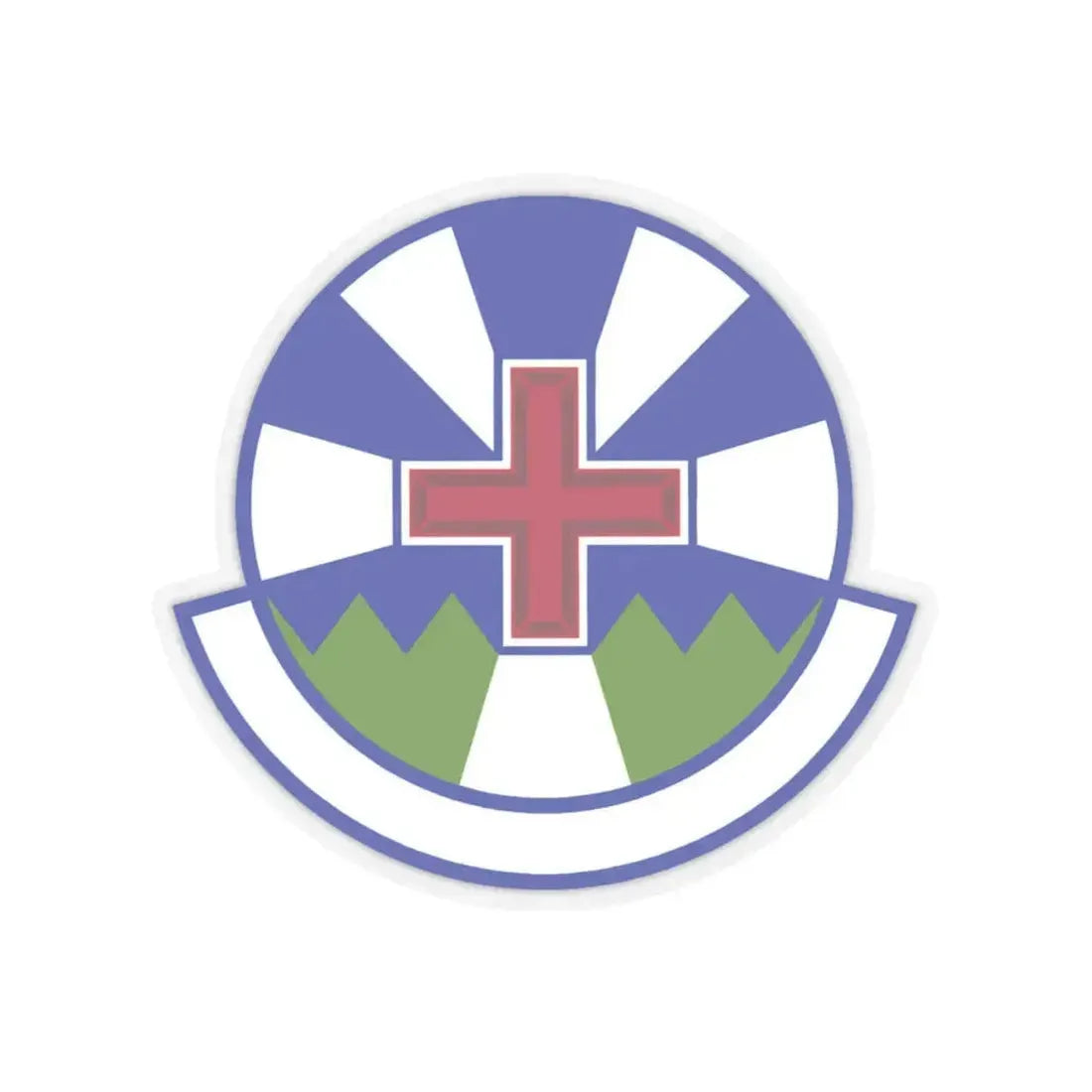 366 Operational Medical Readiness Squadron ACC (U.S. Air Force) STICKER Vinyl Kiss-Cut Decal 6 Inch Transparent - The Sticker Space