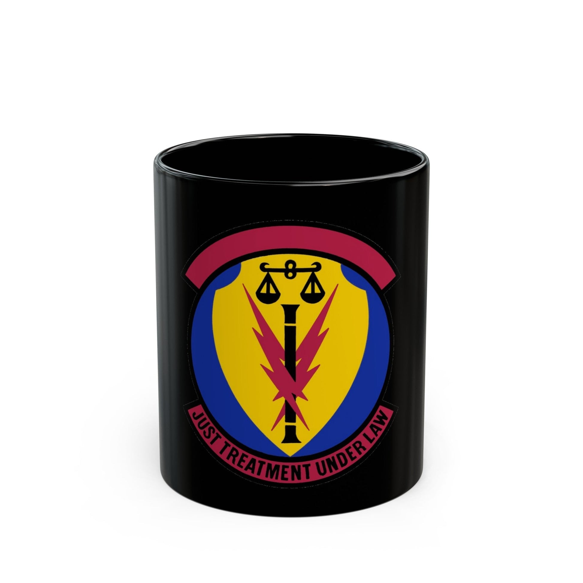 366 Security Forces Squadron ACC (U.S. Air Force) Black Coffee Mug-11oz-The Sticker Space