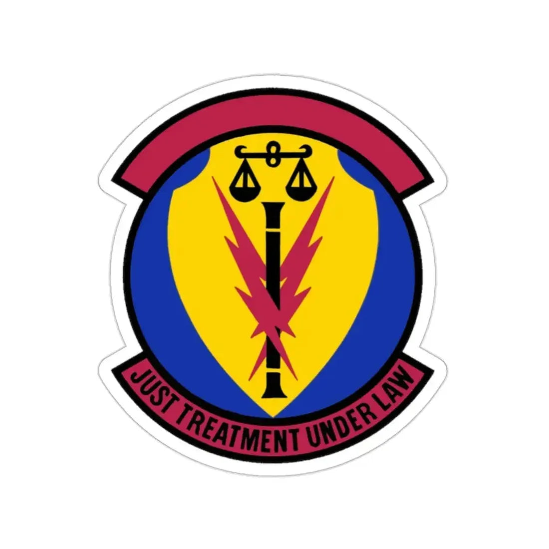 366 Security Forces Squadron ACC (U.S. Air Force) STICKER Vinyl Die-Cut Decal 2 Inch - The Sticker Space