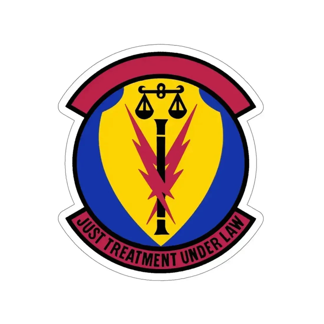 366 Security Forces Squadron ACC (U.S. Air Force) STICKER Vinyl Die-Cut Decal 5 Inch - The Sticker Space