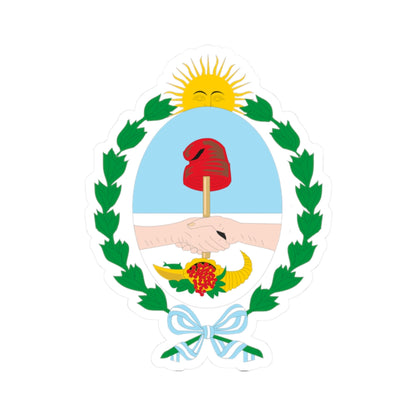 Coat of Arms Mendoza Argentina - STICKER Vinyl Kiss-Cut Decal