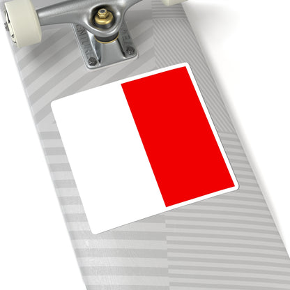 CHE Payerne Flag (Switzerland) STICKER Vinyl Kiss-Cut Decal