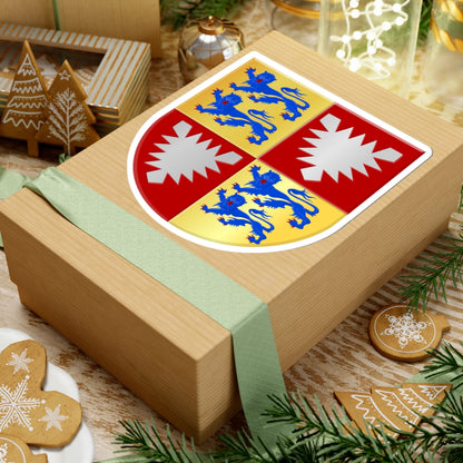 Adolf VIII van Holstein wapen (Denmark) (Coat of Arms) STICKER Vinyl Kiss-Cut Decal