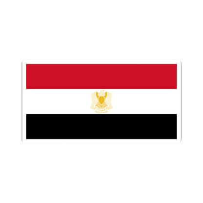 Flag of Libya 1972-1977 1-2 (Libya) STICKER Vinyl Kiss-Cut Decal