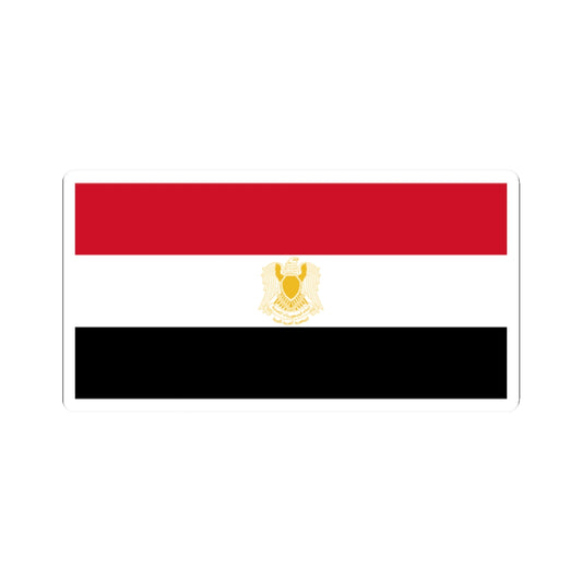 Flag of Libya 1972-1977 1-2 (Libya) STICKER Vinyl Kiss-Cut Decal