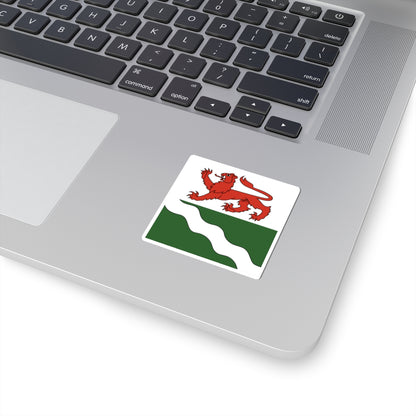 CHE Mattenbach Flag (Switzerland) STICKER Vinyl Kiss-Cut Decal