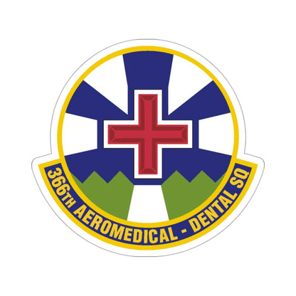 366th Aeromedical Dental Squadron (U.S. Air Force) STICKER Vinyl Die-Cut Decal-3 Inch-The Sticker Space